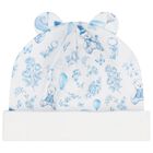 Boys White & Blue Toile de Jouy Babygrow Set, 1, hi-res