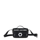 Girls Black Daisy Handbag, 1, hi-res