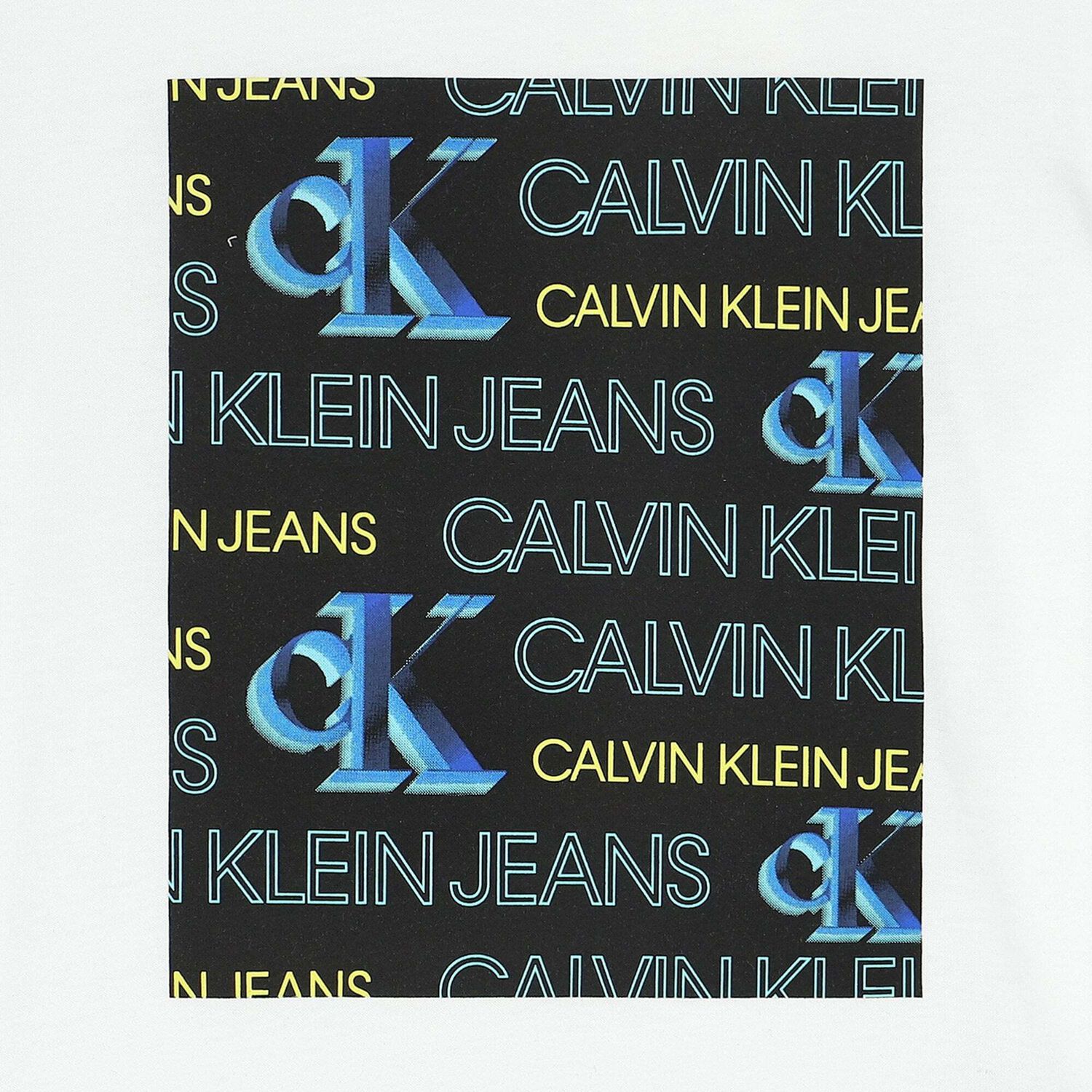 تيشيرت بالشعار باللون الابيض للاولاد, 1, hi-res image number null