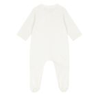 Baby Girls Ivory Logo Babygrow Gift Set, 1, hi-res