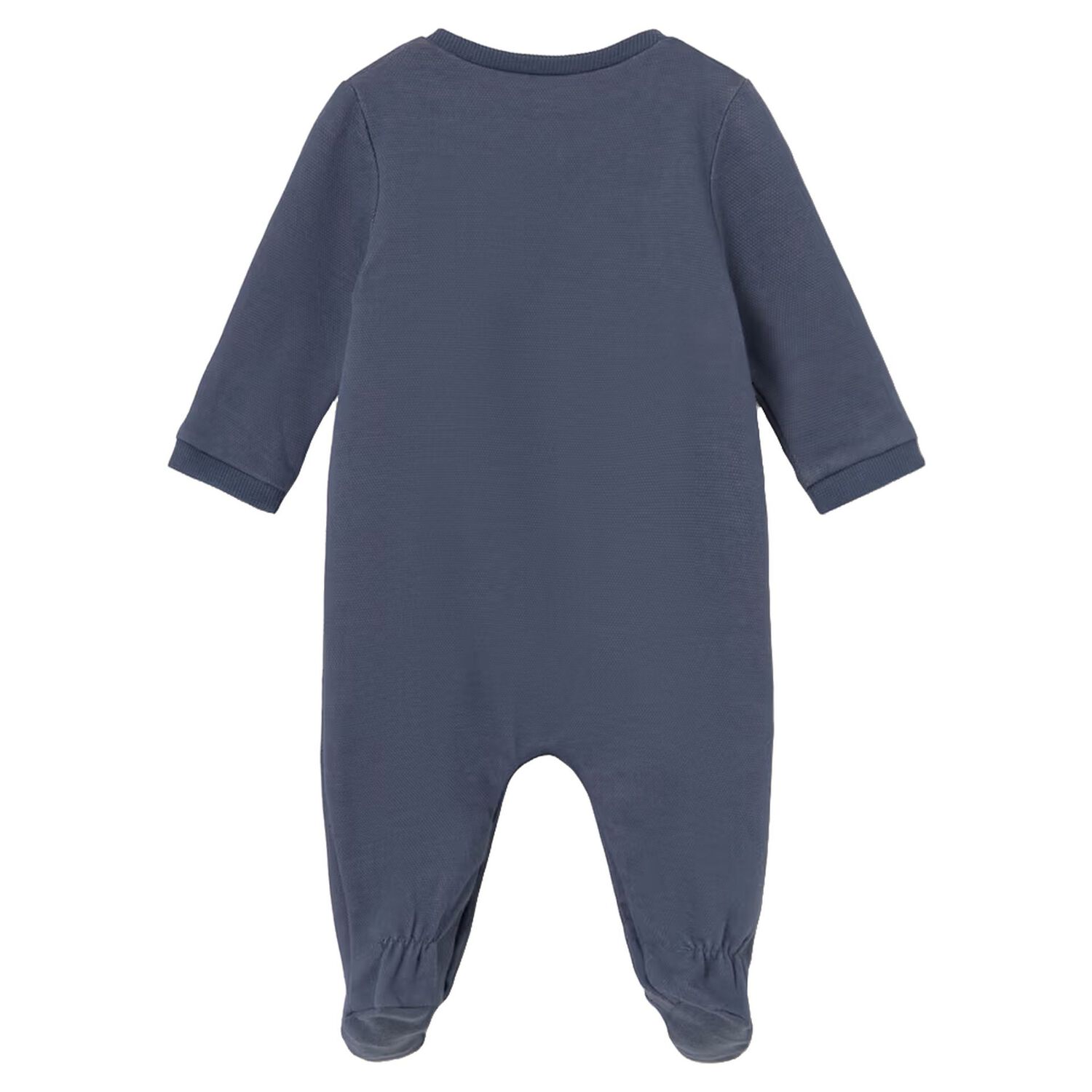 Baby Boys Navy Blue Dinosaur Babygrow, 2, hi-res