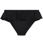 Girls Black & White Petal Bikini, 1, hi-res