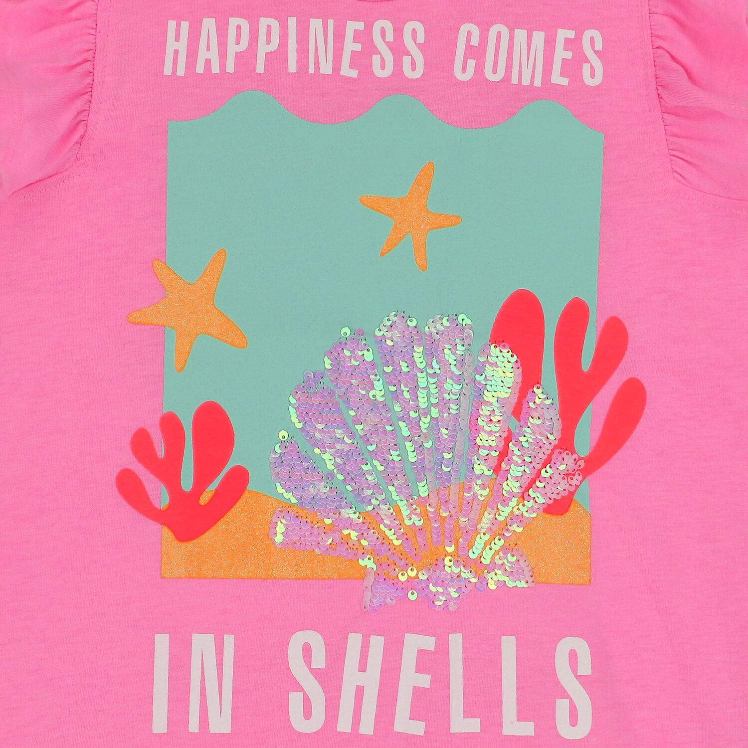 فستان بنات جيرسيه باللون الوردي, 1, hi-res