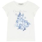 Girls Ivory Castle T-Shirt, 1, hi-res