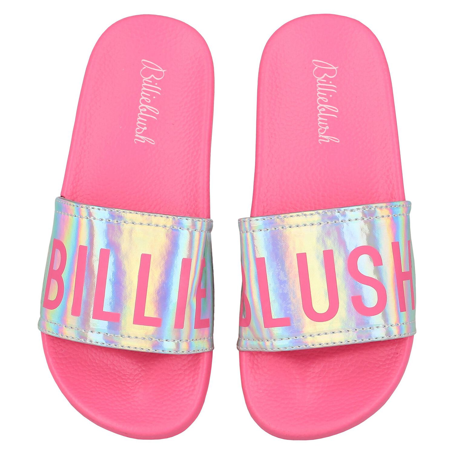 Girls Pink Logo Sliders, 1, hi-res image number null