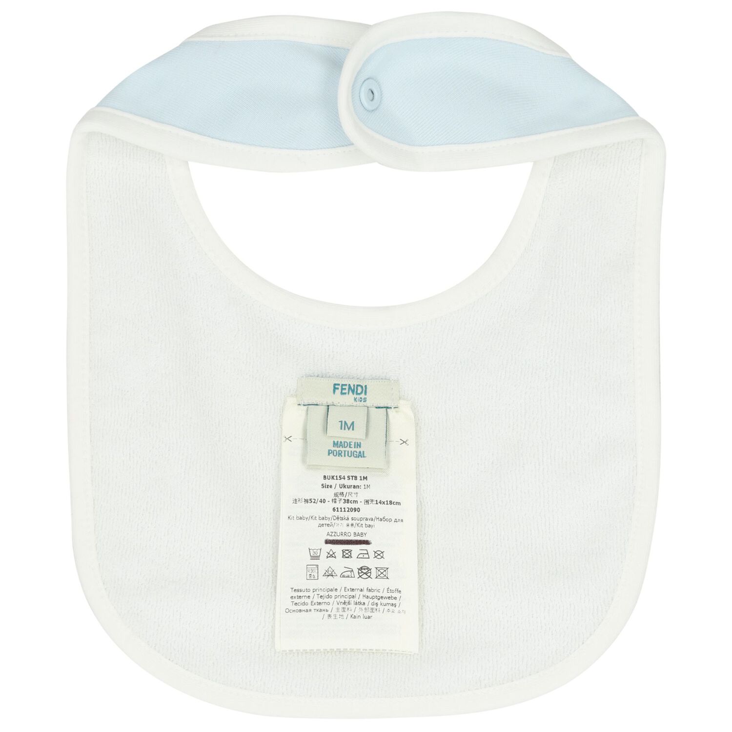 Baby Boys Blue & Ivory Logo Babygrow Gift Set , 2, hi-res