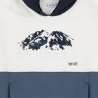 Boys Ivory & Blue Tracksuit, 1, hi-res