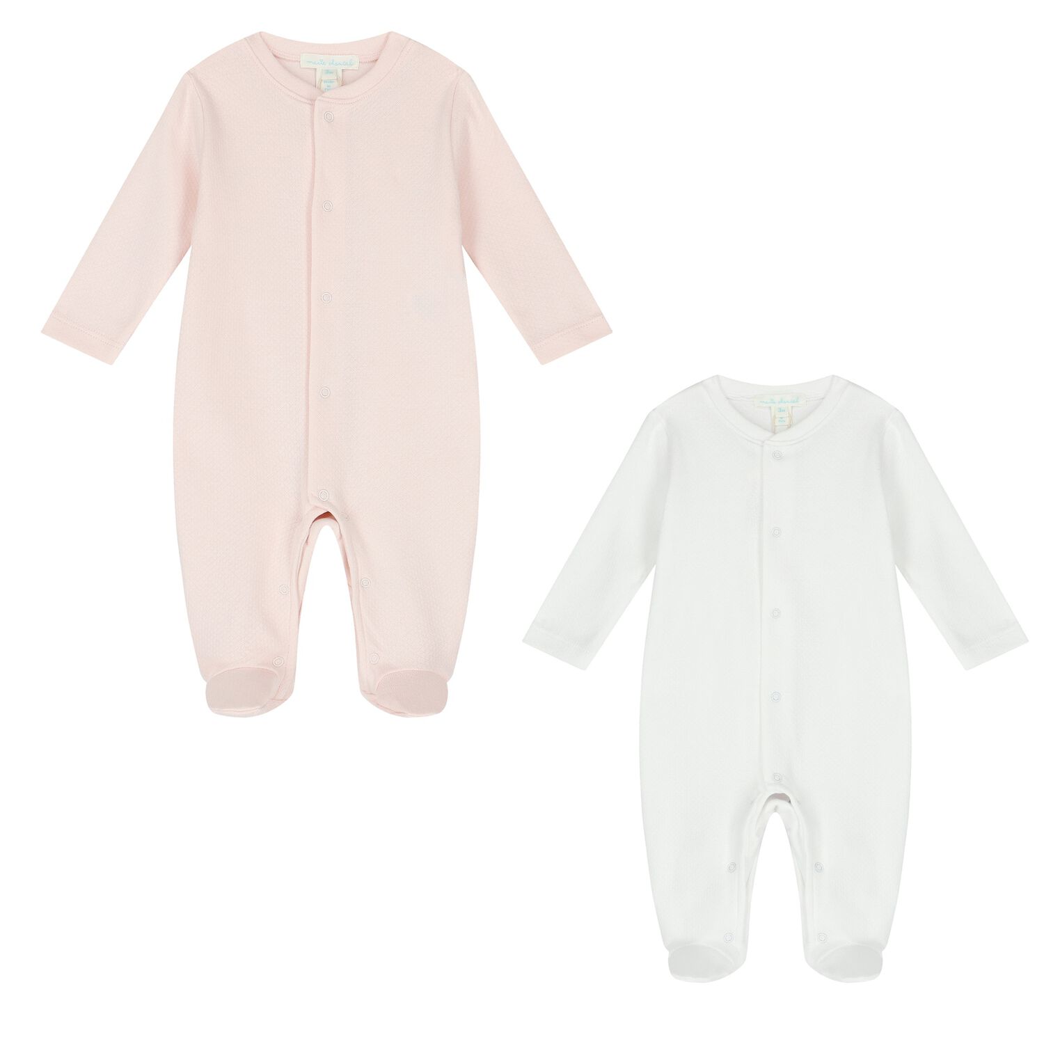 أفرول بطبعة أجنحة الملاك باللون الأبيض والوردي (عبوتان), 1, hi-res image number null