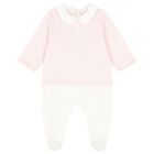 Baby Girls Pink & White Babygrow Gift Set, 2, hi-res