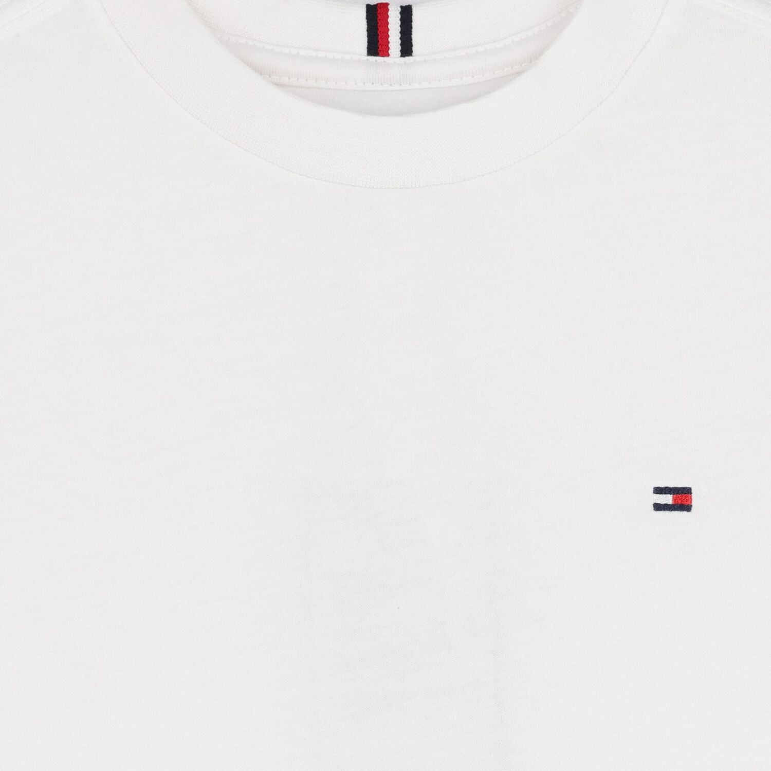 Boys White Logo T-Shirt, 3, hi-res