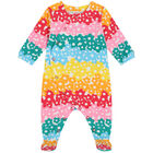 Baby Girls Multi-Colored Floral Babygrow, 1, hi-res