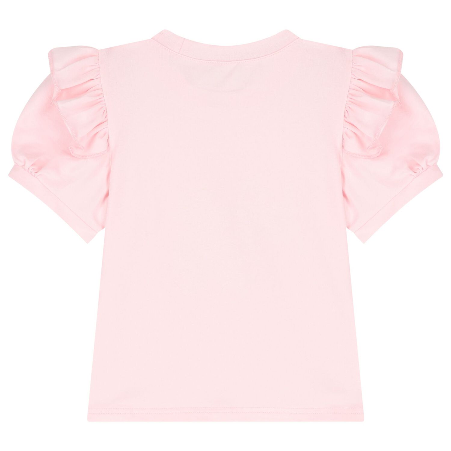 طقم تنورة بنات بطبعة الدب تيدي باللون الوردي, 1, hi-res image number null