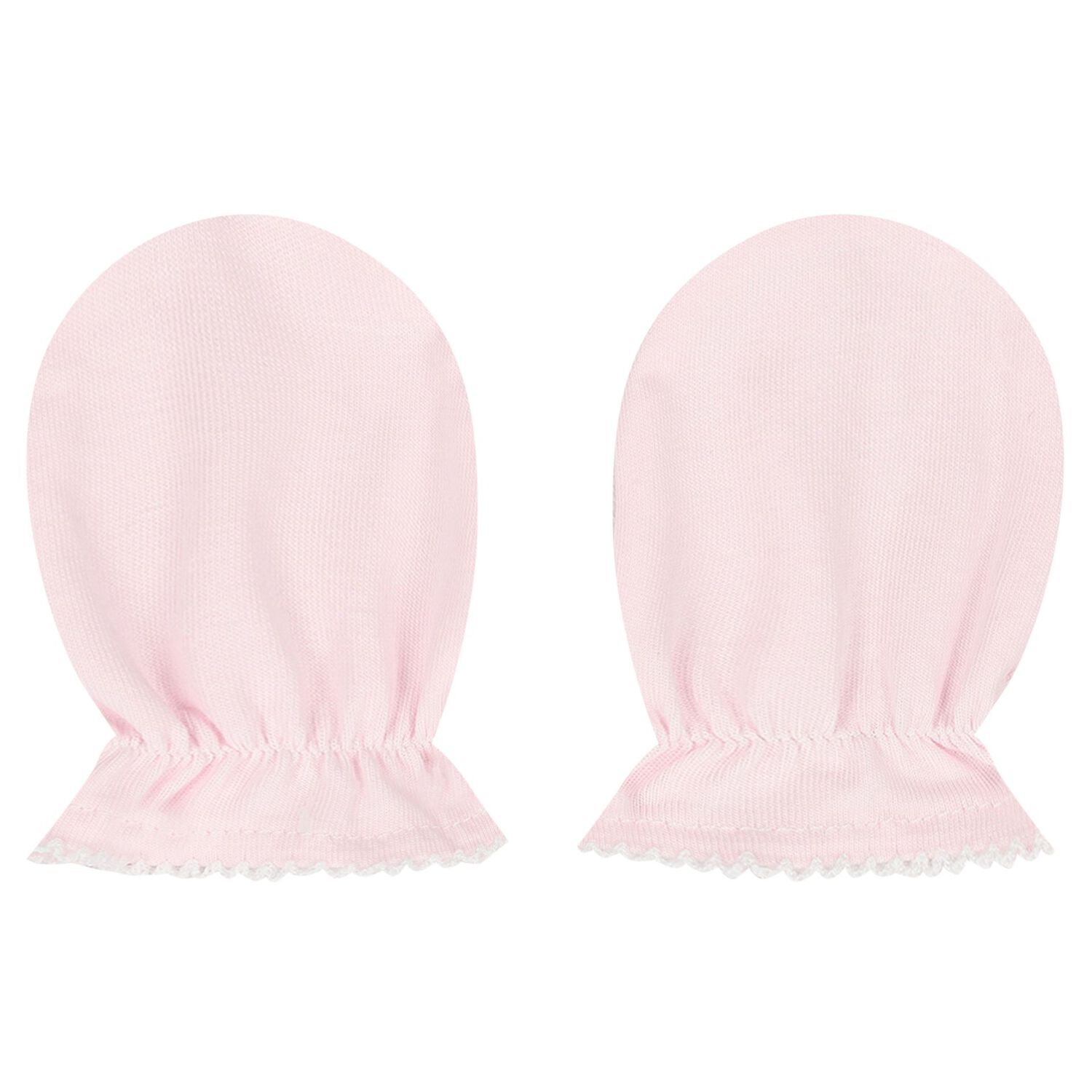 طقم هدايا ملابس أطفال باللونين الوردي و الابيض للبنات , 3, hi-res