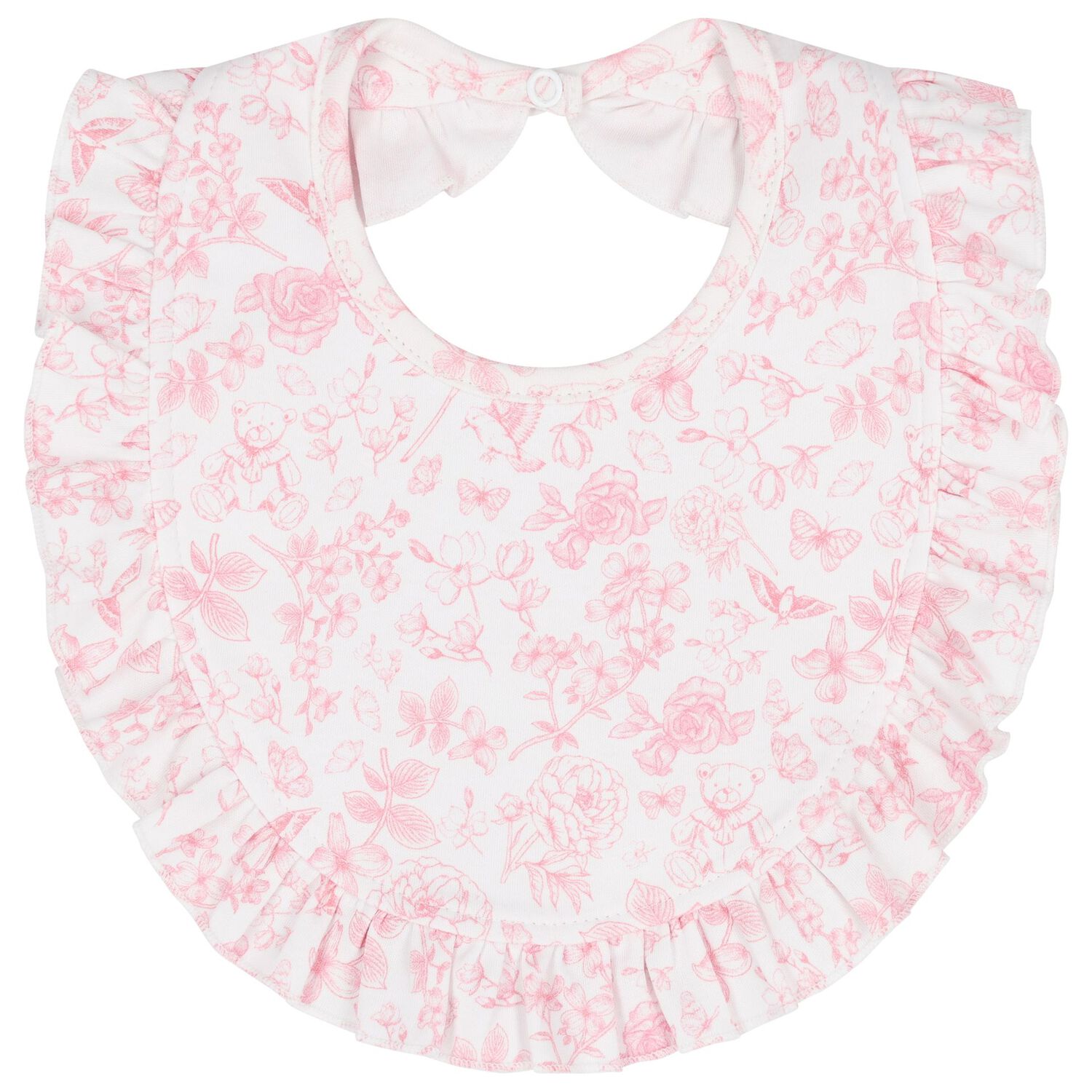 طقم افرول أطفال بنات يتوال دي جوي أبيض ووردي  , 1, hi-res image number null