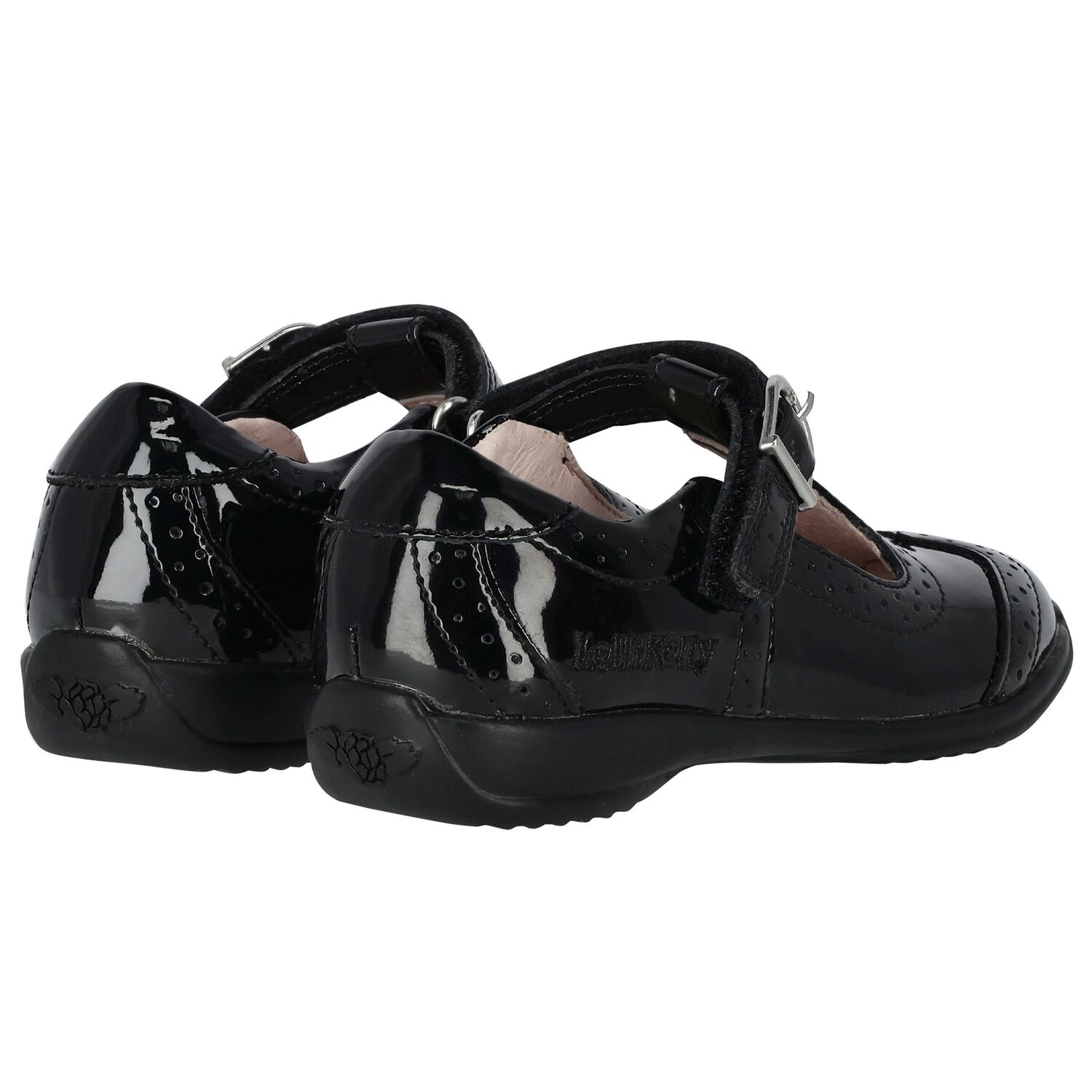 Girls Black Patent Shoes, 1, hi-res image number null