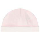 مجموعة هدايا ملابس أطفال باللون وردية وبيضاء بشعار للبنات, 3, hi-res