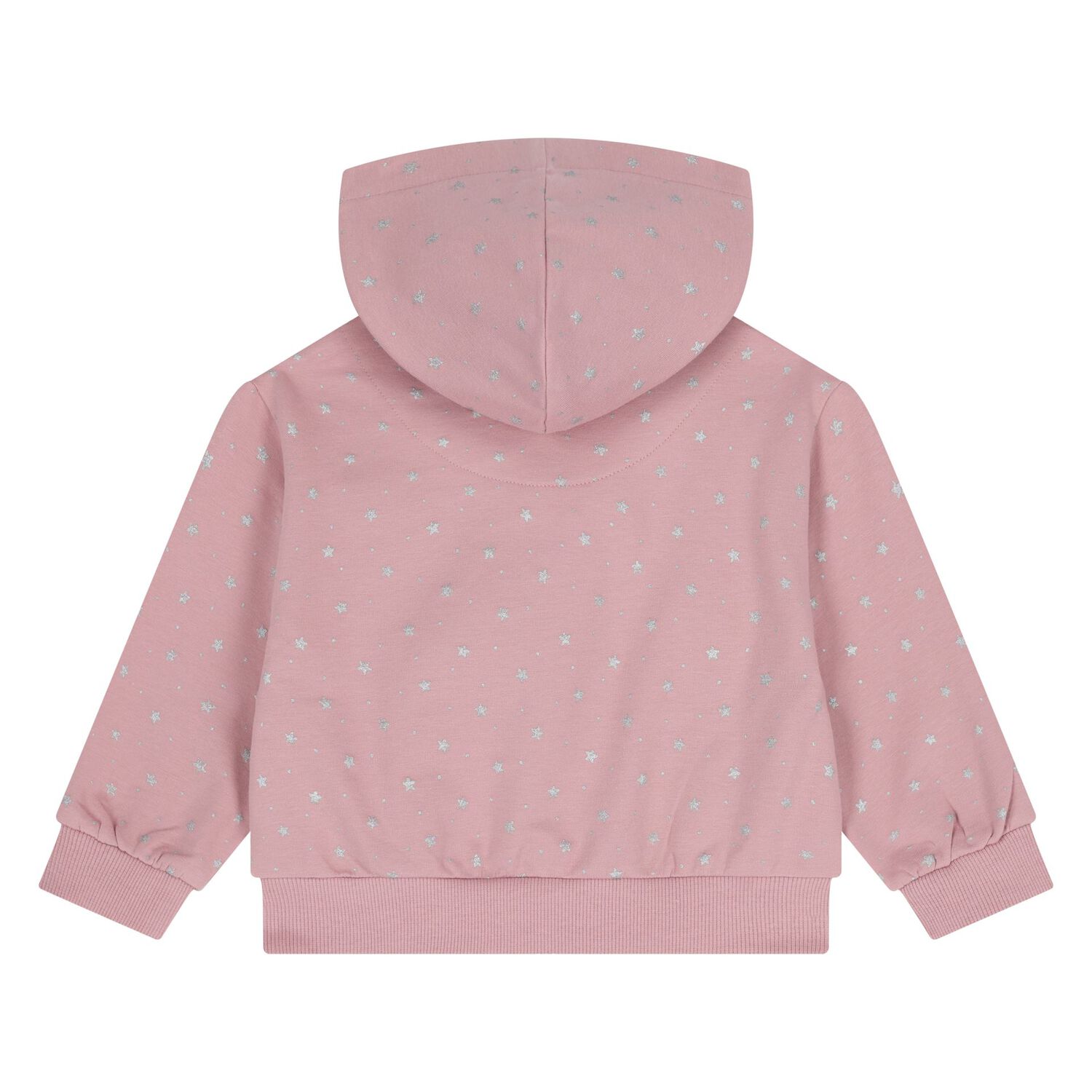 Younger Girls Ivory & Pink Cat 3 Piece Tracksuit, 2, hi-res