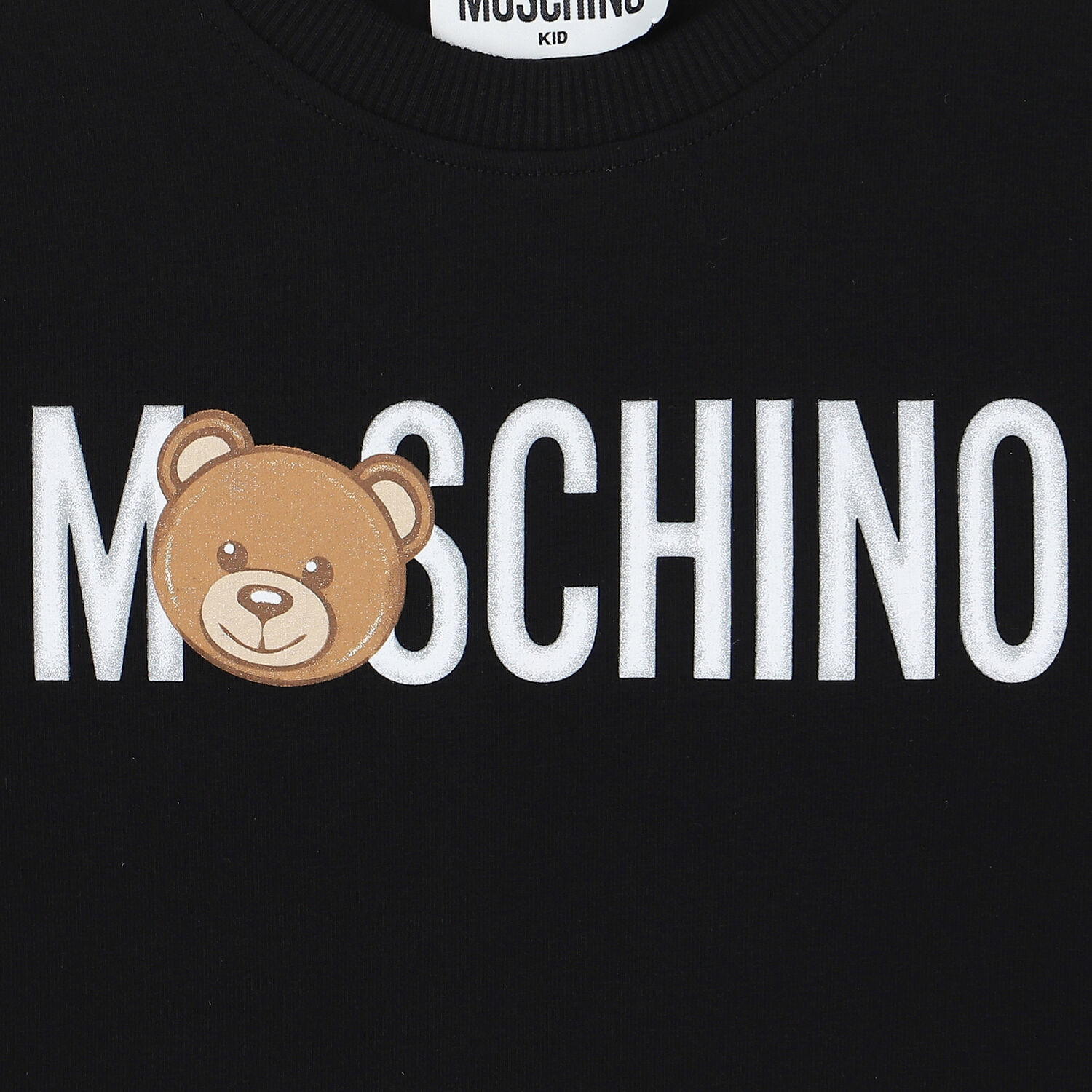 Black Teddy Logo T-Shirt, 3, hi-res