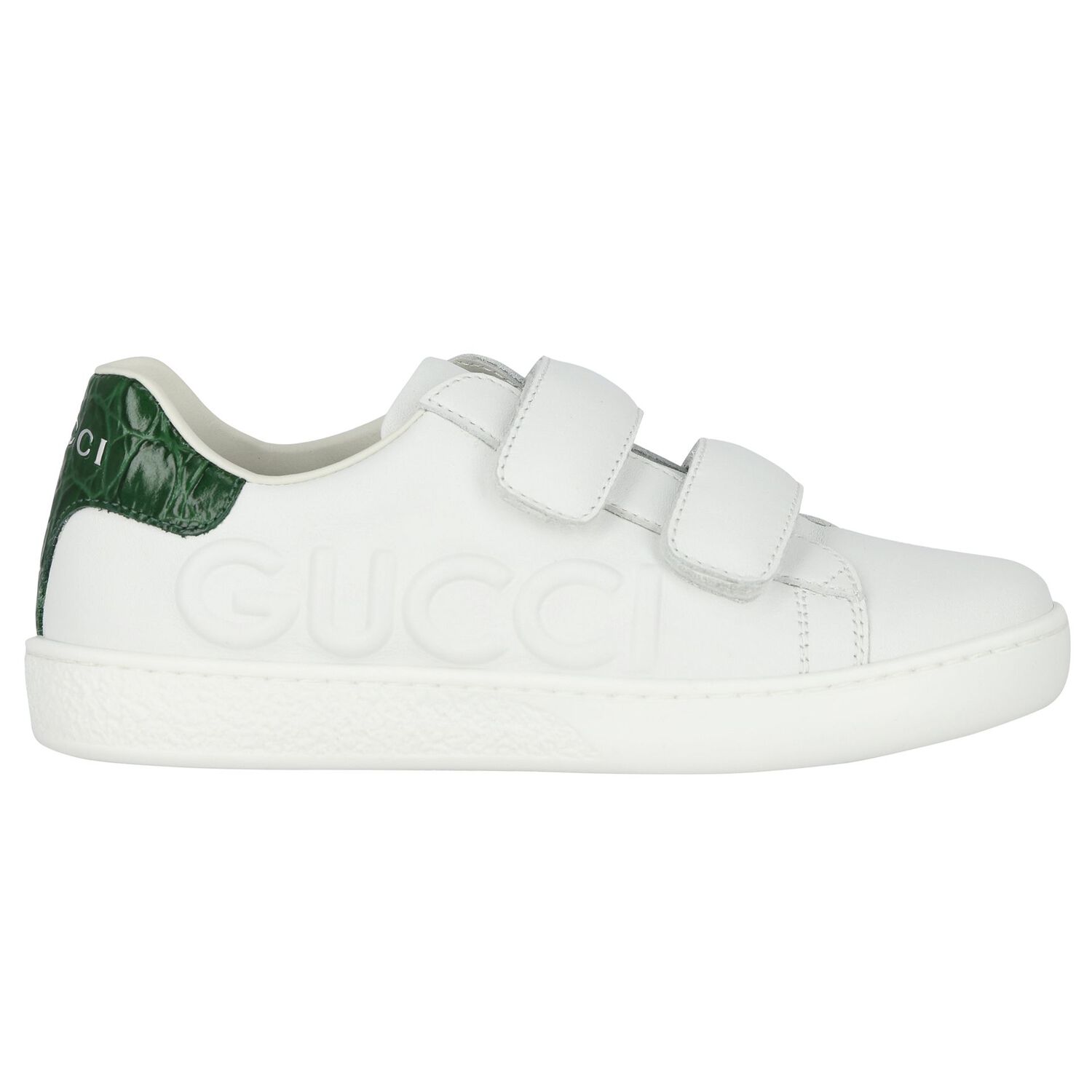 White Ace Leather Trainers, 1, hi-res image number null