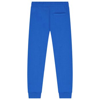 Boys Blue Logo Joggers