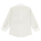 قميص اولاد بالشعار باللون الابيض , 1, hi-res