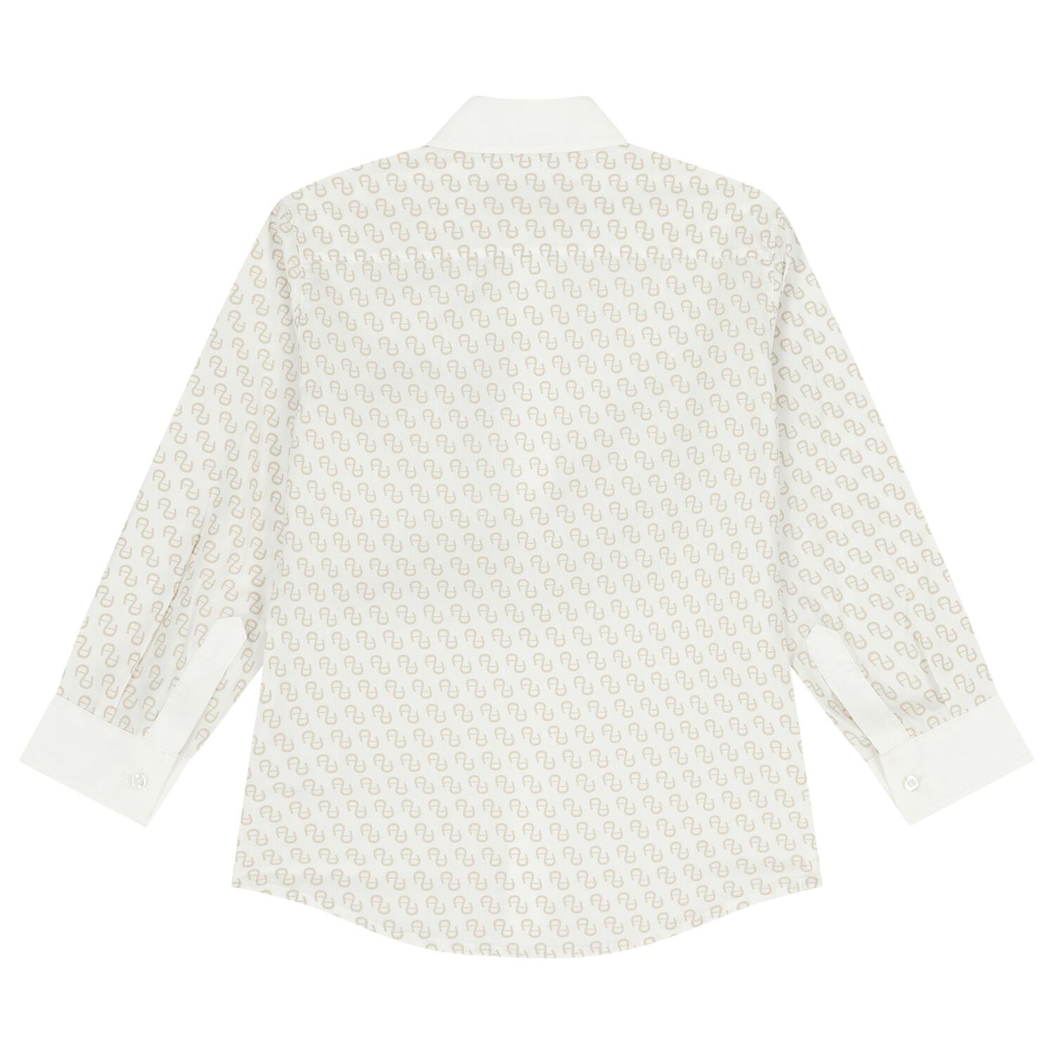 قميص اولاد بالشعار باللون الابيض , 1, hi-res