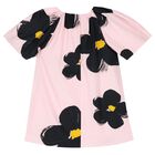 Girls Pink Daisy Dress, 1, hi-res
