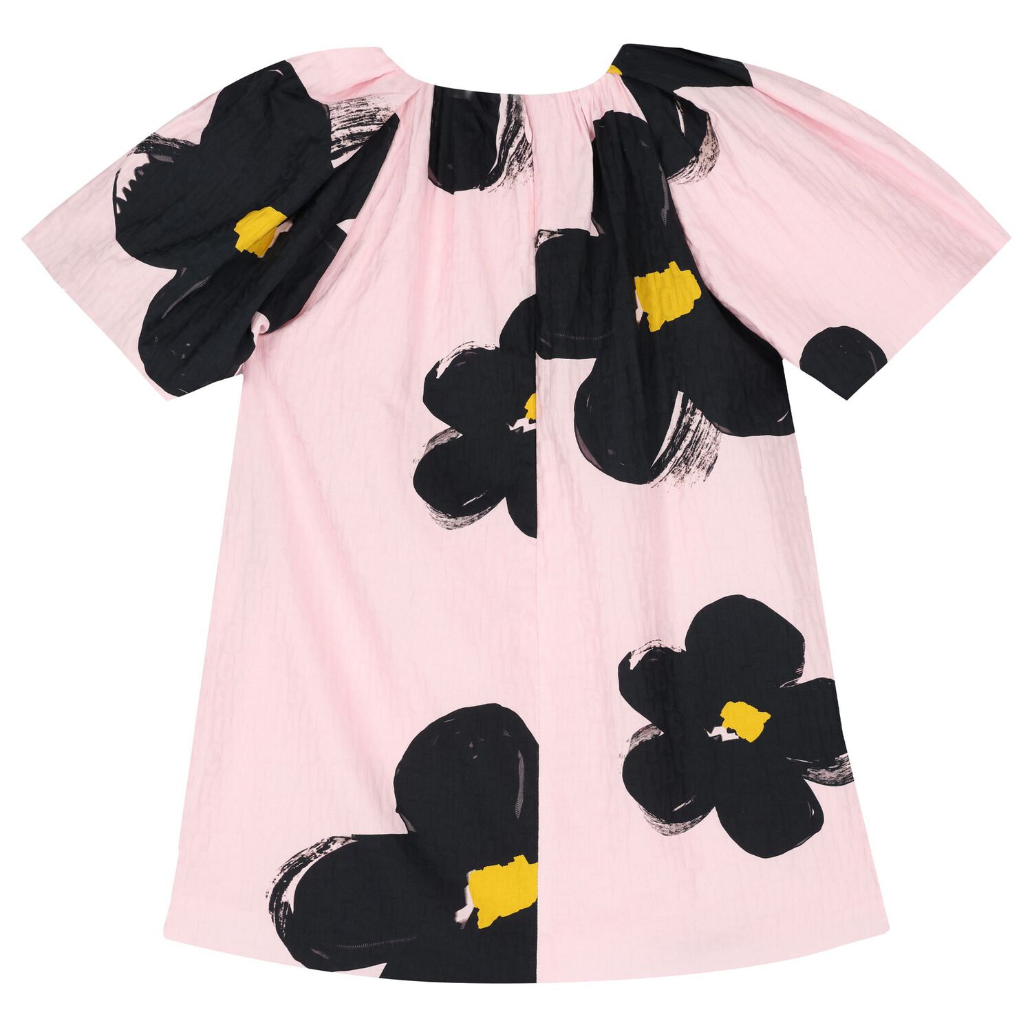 Girls Pink Daisy Dress, 1, hi-res