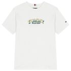 Boys White Logo T-Shirt, 1, hi-res