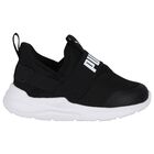 Younger Black Soft Wired 2 Sliptech Trainers, 1, hi-res