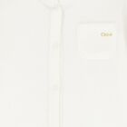 Baby Girls Ivory Logo Babygrow Gift Set, 1, hi-res