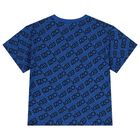 Boys Blue Logo T-Shirt, 1, hi-res