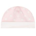 طقم هدايا ملابس أطفال بنقاط باللون  وردية وبيضاء للبنات, 1, hi-res