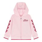 Baby Girls Pink Logo Tracksuit, 2, hi-res