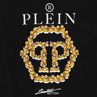 Girls Black Logo Dress, 1, hi-res