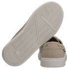 Boys Beige Faux Leather Moccasins, 1, hi-res
