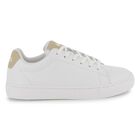 Boys White Logo Trainers, 1, hi-res