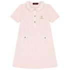 Girls Pink Logo Dress, 2, hi-res
