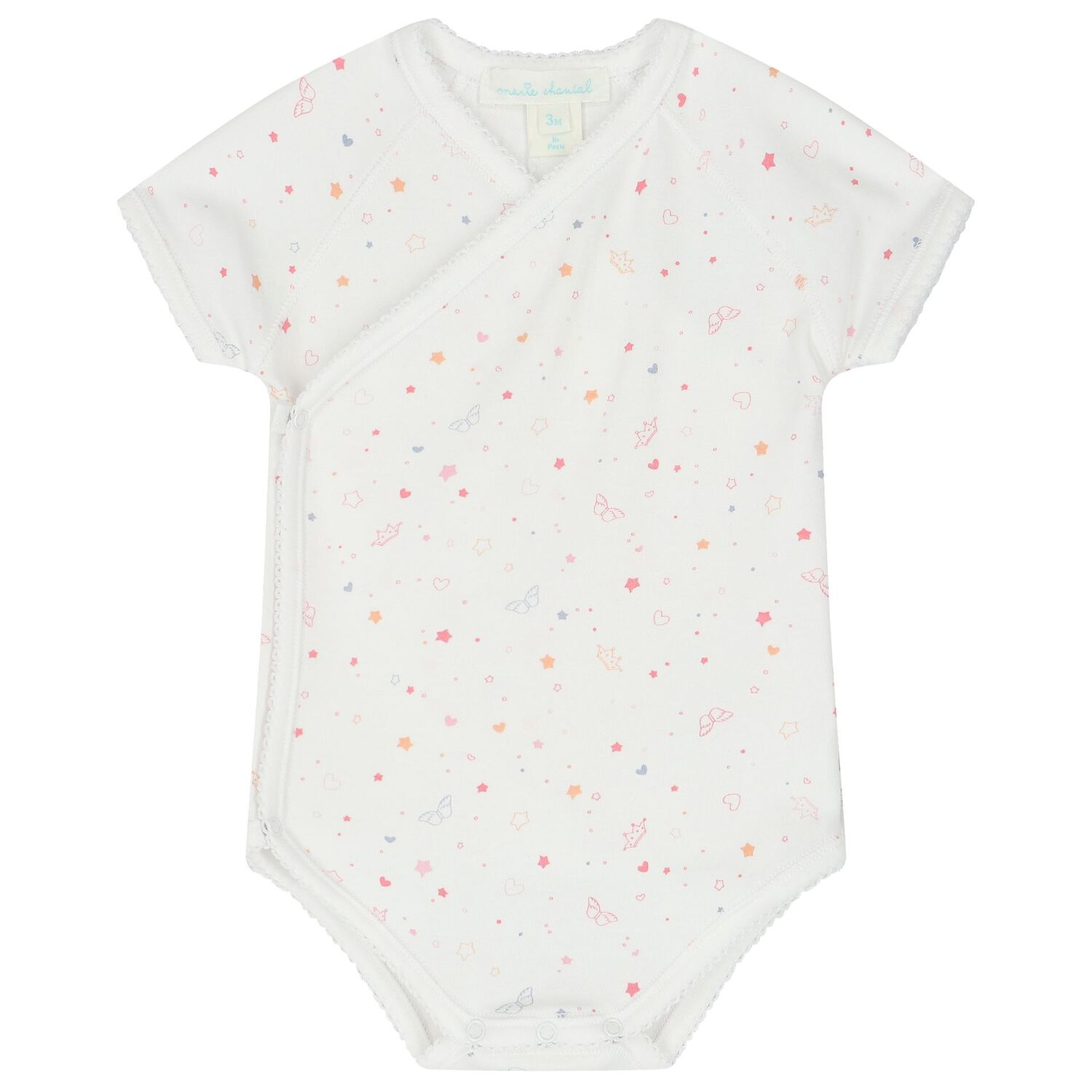 Baby Girls White Star & Crown 5 Piece Gift Set, 1, hi-res image number null