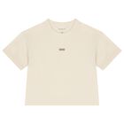 Girls Ivory Logo T-Shirt, 1, hi-res