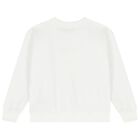 سويت شيرت بولو أبيض بطبعة دب للأولاد, 1, hi-res