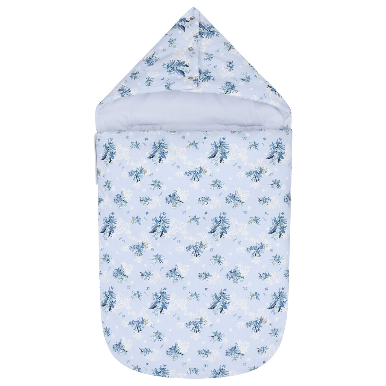 Blue Logo Reversible Baby Nest, 2, hi-res