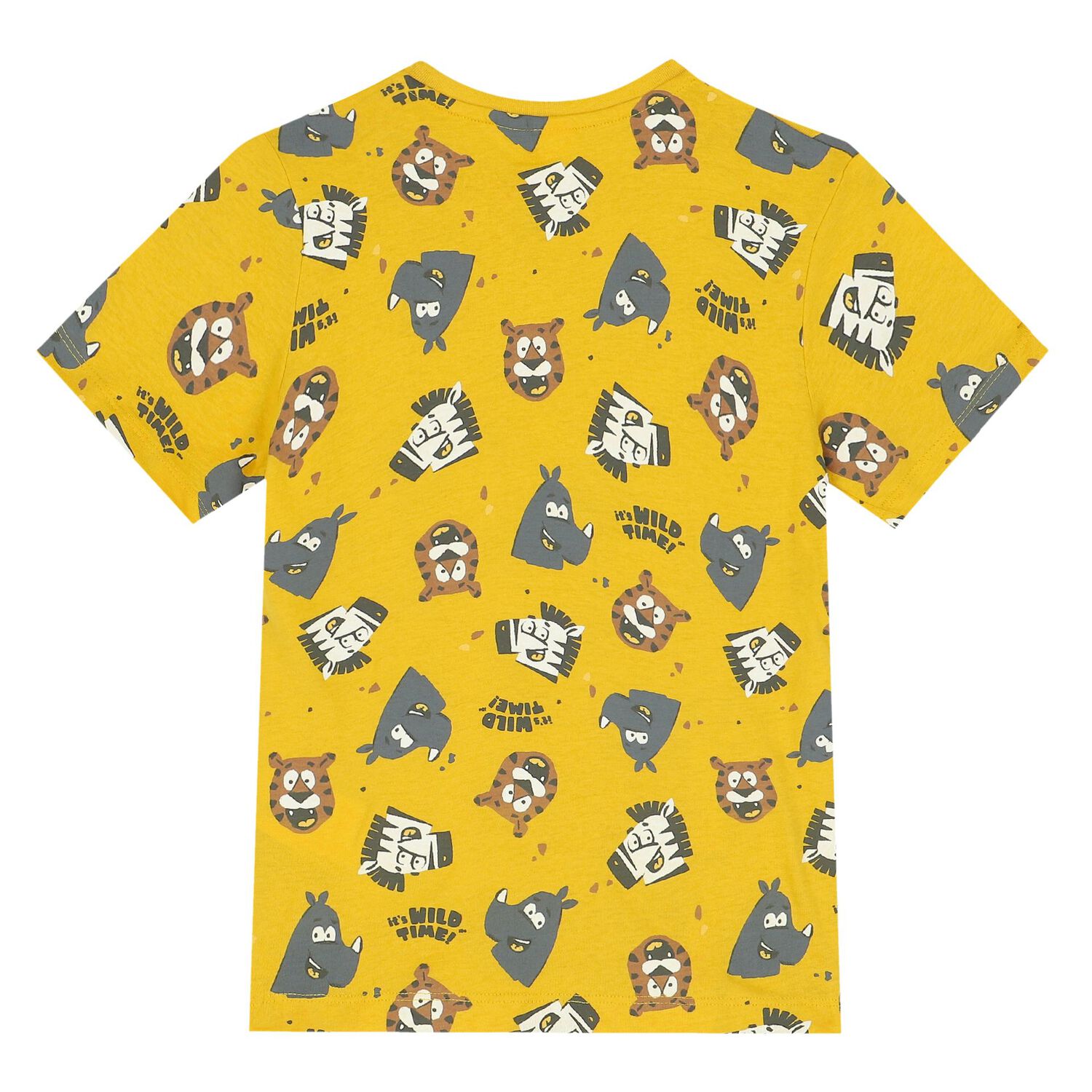 Boys Yellow & Navy Blue Shorts Set, 2, hi-res image number null