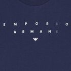 Baby Boys Navy Blue, Ivory & Orange T-Shirts (3 Pack), 1, hi-res