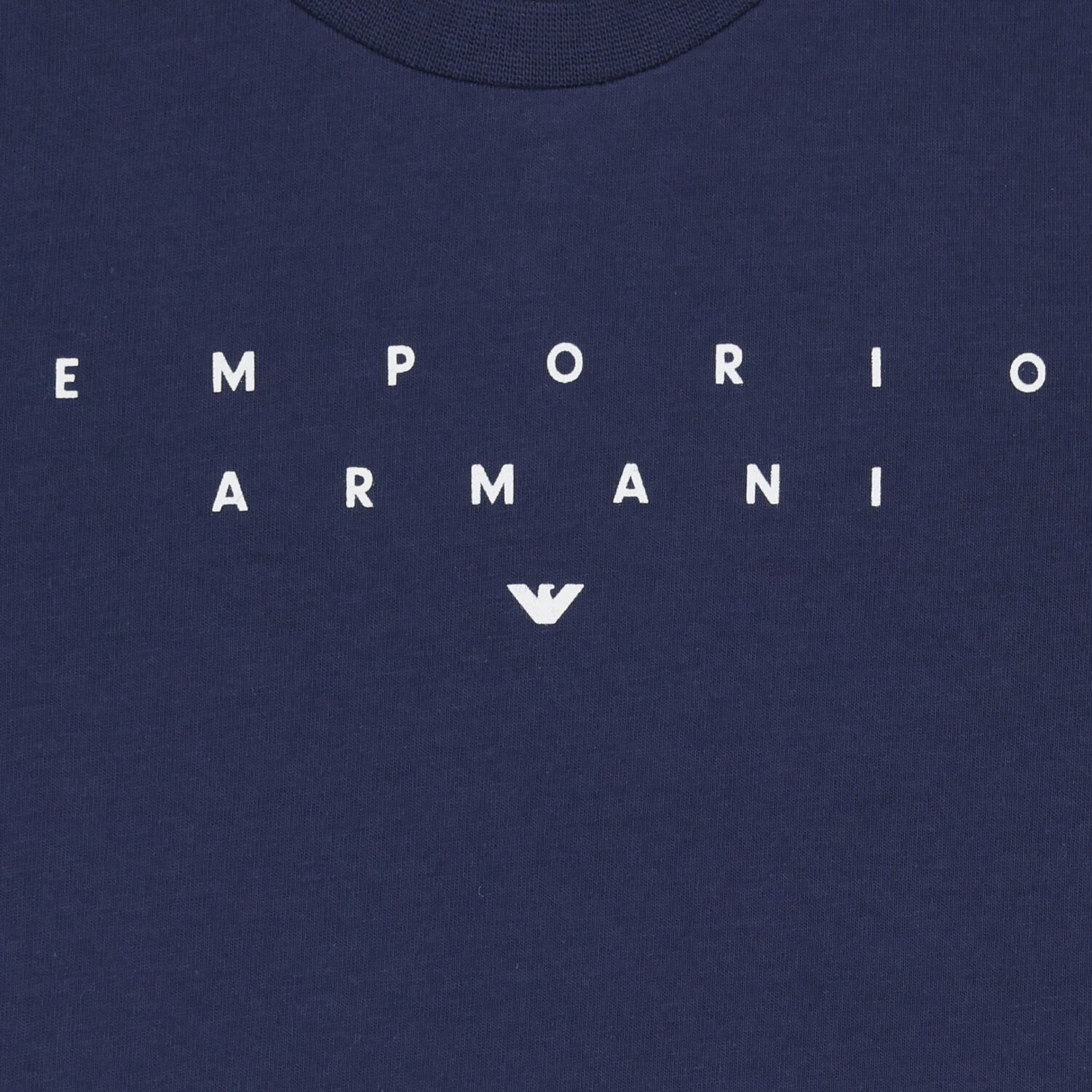 Baby Boys Navy Blue, Ivory & Orange T-Shirts (3 Pack), 1, hi-res image number null