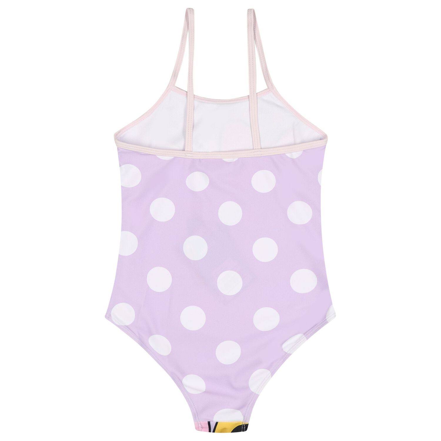 Girls Purple Minnie Mouse & Daisy Disney Swimsuit, 1, hi-res