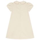 Girls Gold Embellished Gold Dress , 1, hi-res