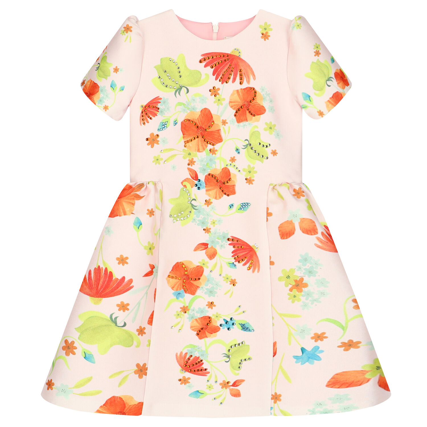 فستان كريستال للعيد باللون الوردى, 1, hi-res image number null