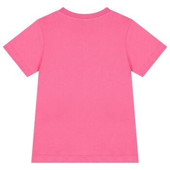 Girls Pink Logo T-Shirt