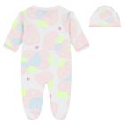Baby Girls Pink Babygrow Gift Set, 1, hi-res